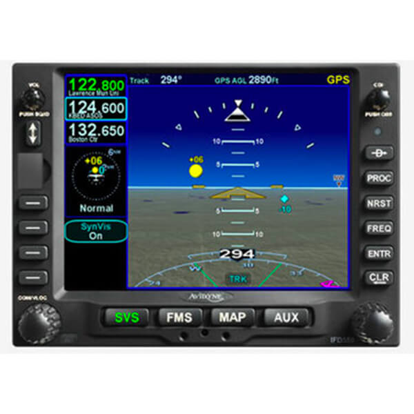 Siba Maintenance Services Aérodrome de Dinan Trélivan (a22) et Toussus le Noble (78) - Produit pour avion IFD550, 10W, GPS/NAV/COM/ARS/WIFI/BT/FLTA/SVS, GRAY BEZEL