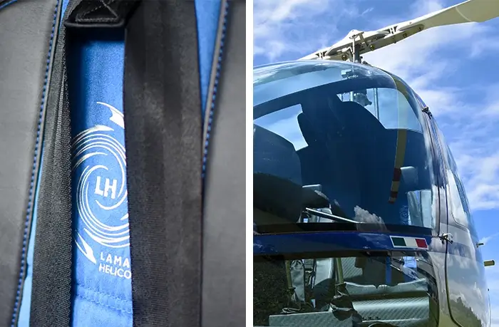 Détails et qualité de fabrication de l'hélicoptère de la marque LAMANNA HELICOPTER Sibavionnique est partenaire